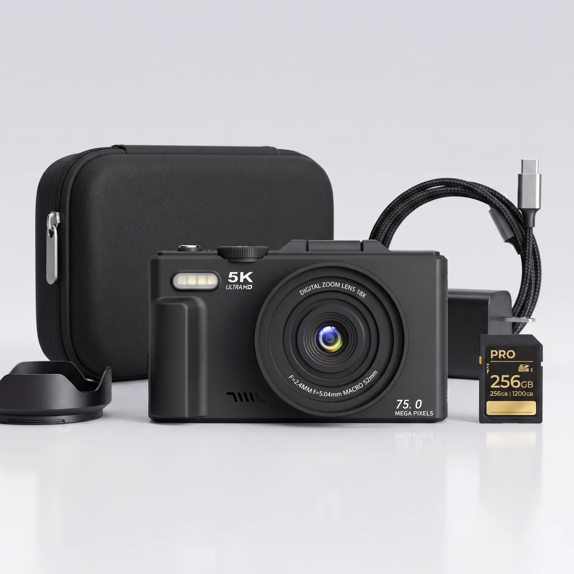 4K Ultra HD digitale camera set